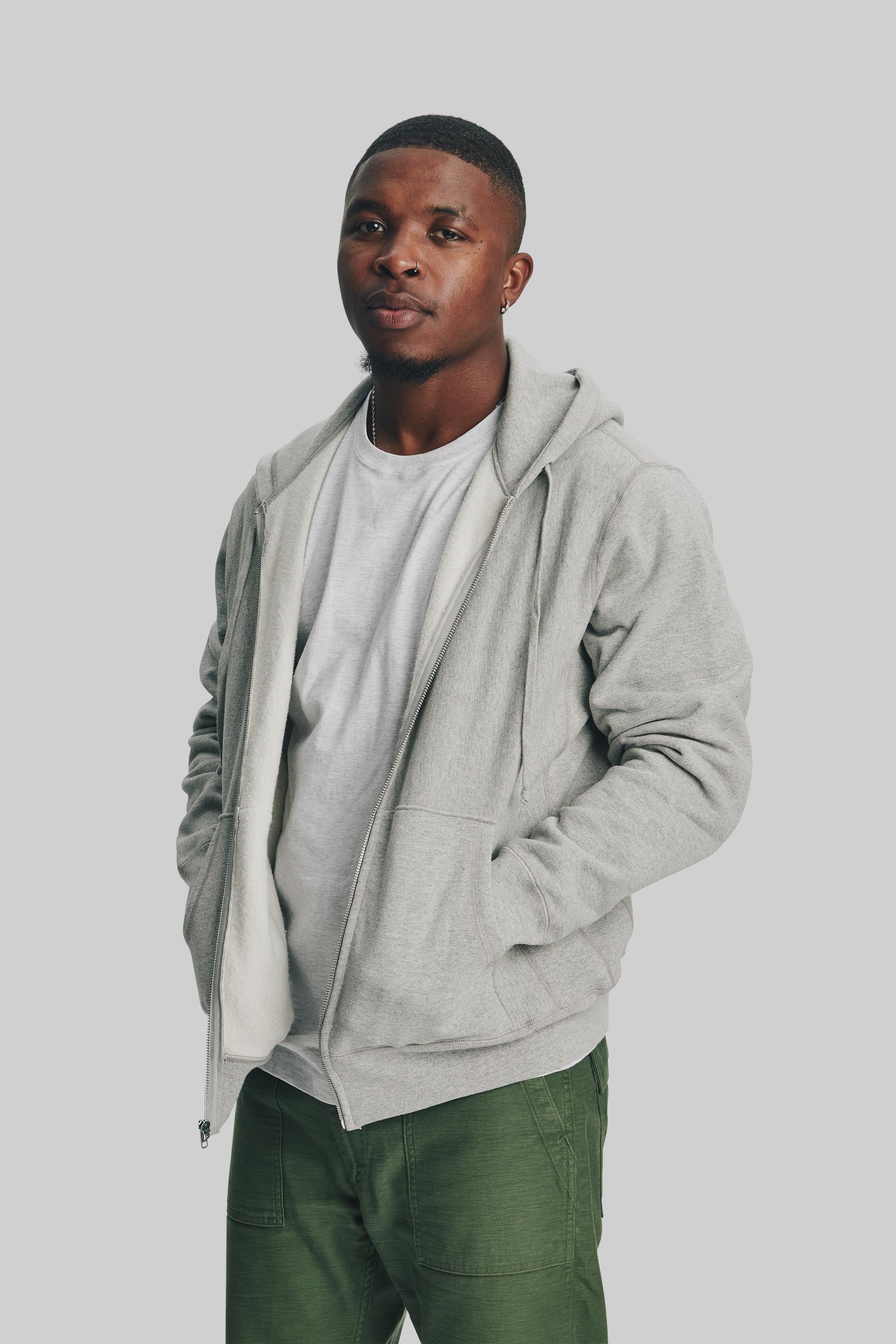 Unisex ZIP HOODED SWEATSHIRT