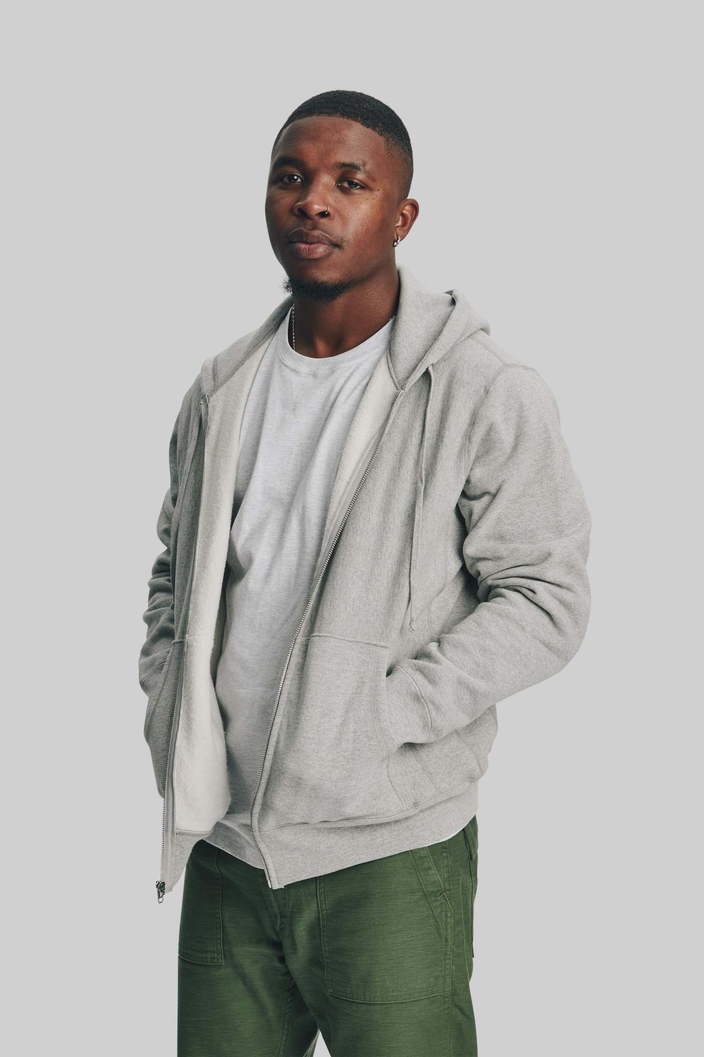 Unisex ZIP HOODED SWEATSHIRT