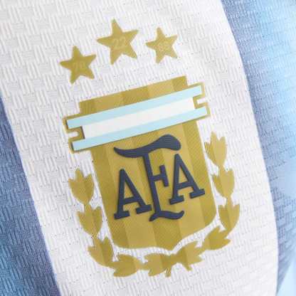 Argentina Adult World Cup 2026 Home Authentic Jersey w/ Messi Nameset
