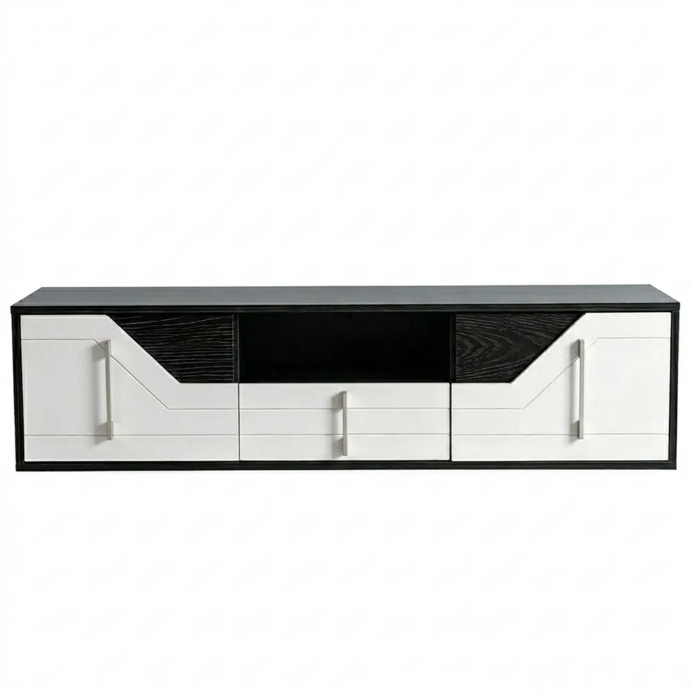 Moderner TV-Schrank 120cm mit Kabelführung und Stauraum