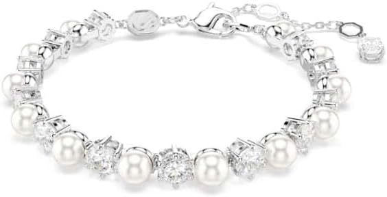 Swarovski Matrix Collection - Bracelet femme plaqué rhodium avec cristaux et zirconia cubique-Matiiloft