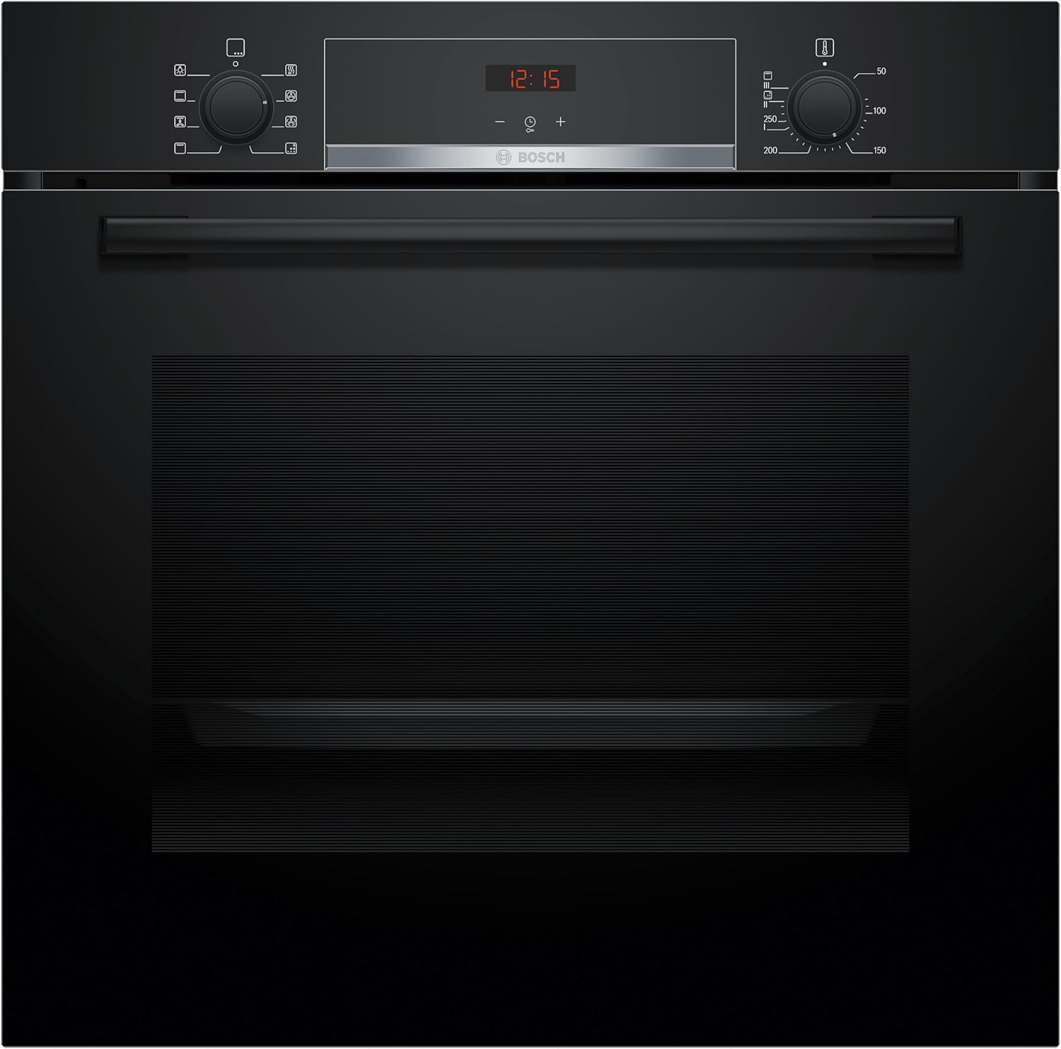 Four Encastrable Bosch Série 4 HBA553BA3F Noir - Four Électrique Convection Grill Grande Surface Sécurité Enfant 2200 W-Matiiloft