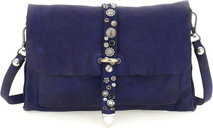 Campomaggi - Porte monnaie Cefalù - Petit portefeuille cuir avec fermeture bouton-Matiiloft