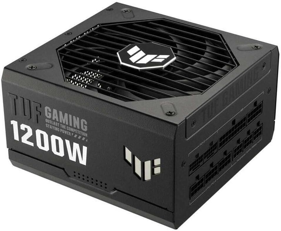 ASUS TUF Gaming 1200W Gold - Bloc alimentation ATX modulaire - ATX 3 1 PCIe 5 1 - Refroidissement axial-Matiiloft