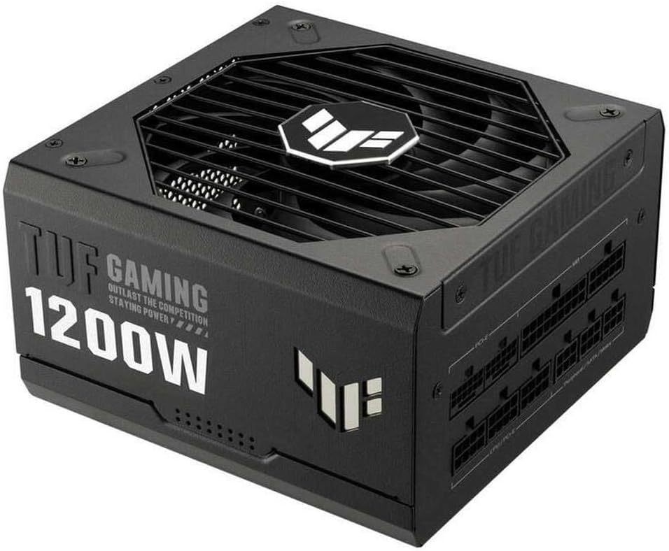ASUS TUF Gaming 1200W Gold - Bloc alimentation ATX modulaire - ATX 3 1 PCIe 5 1 - Refroidissement axial-Matiiloft