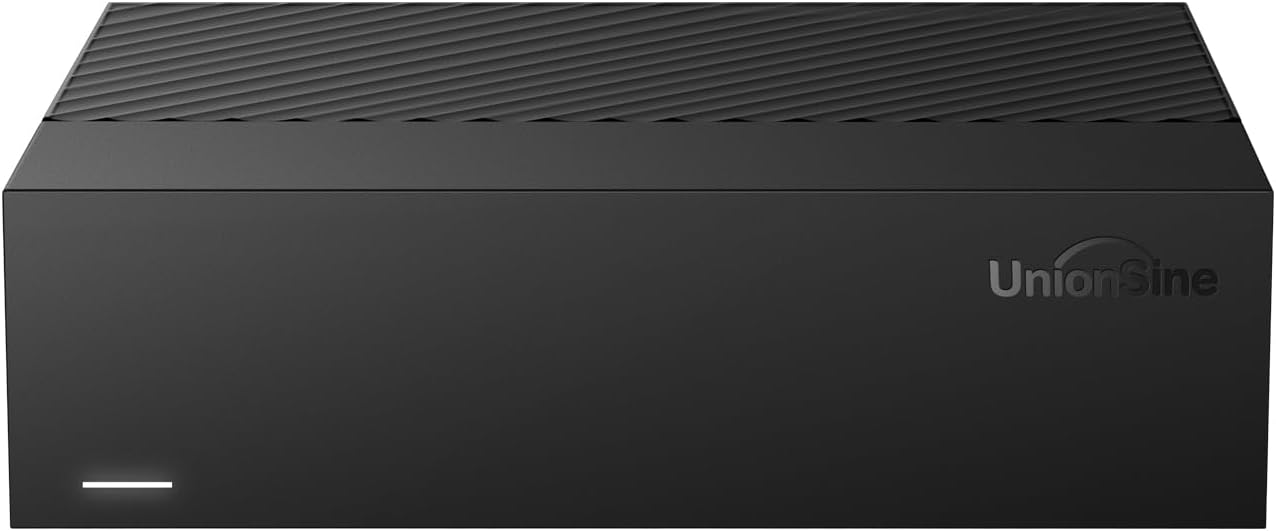 UnionSine 14 To - Disque dur externe HDD USB 3 point 0 3,5 pouces - Compatible PC Mac Xbox PS4 TV et ordinateur portable noir-Matiiloft