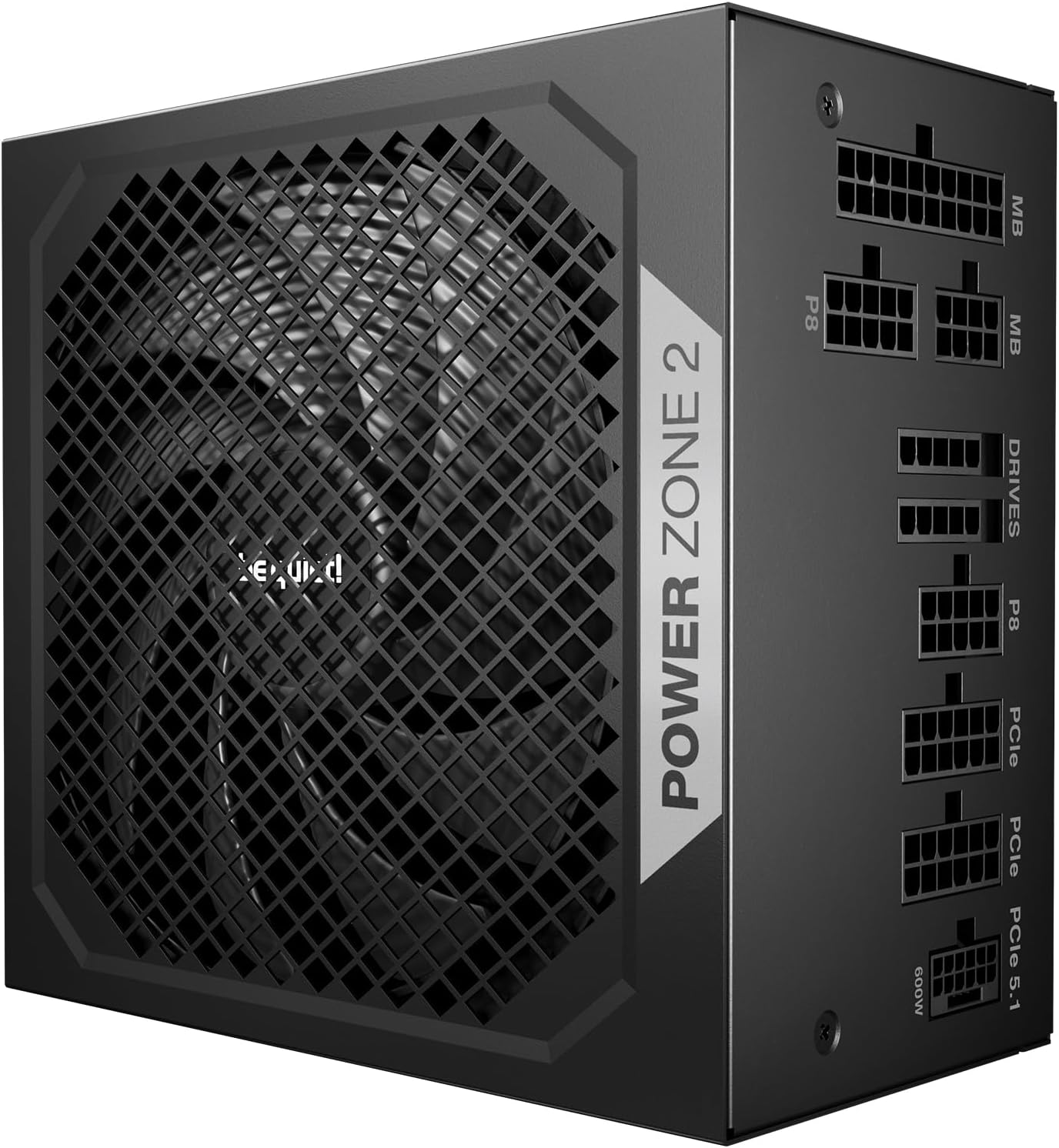 be quiet Power Zone 2 1000W - Bloc alimentation ATX modulaire - 80 Plus Platinum - Ventilateur 140 mm-Matiiloft
