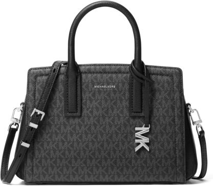 Sac à main Michael Kors 30S5S9IS1V Noir - Petit satchel femme - Fermeture éclair-Matiiloft
