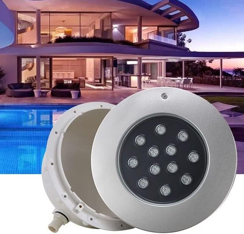 Spot submersible IP67 vert - lampe LED de paysage en acier inoxydable pour aquarium fontaine étang et piscine-Matiiloft
