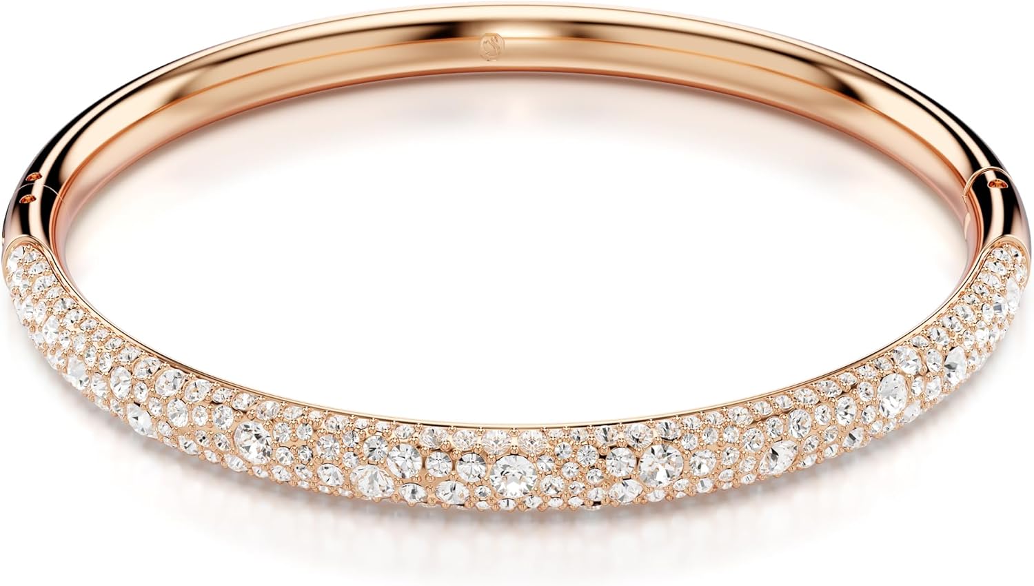 Swarovski Sublima Collection Bangle - Bracelet jonc femme ton or rosé avec cristaux et zirconium-Matiiloft