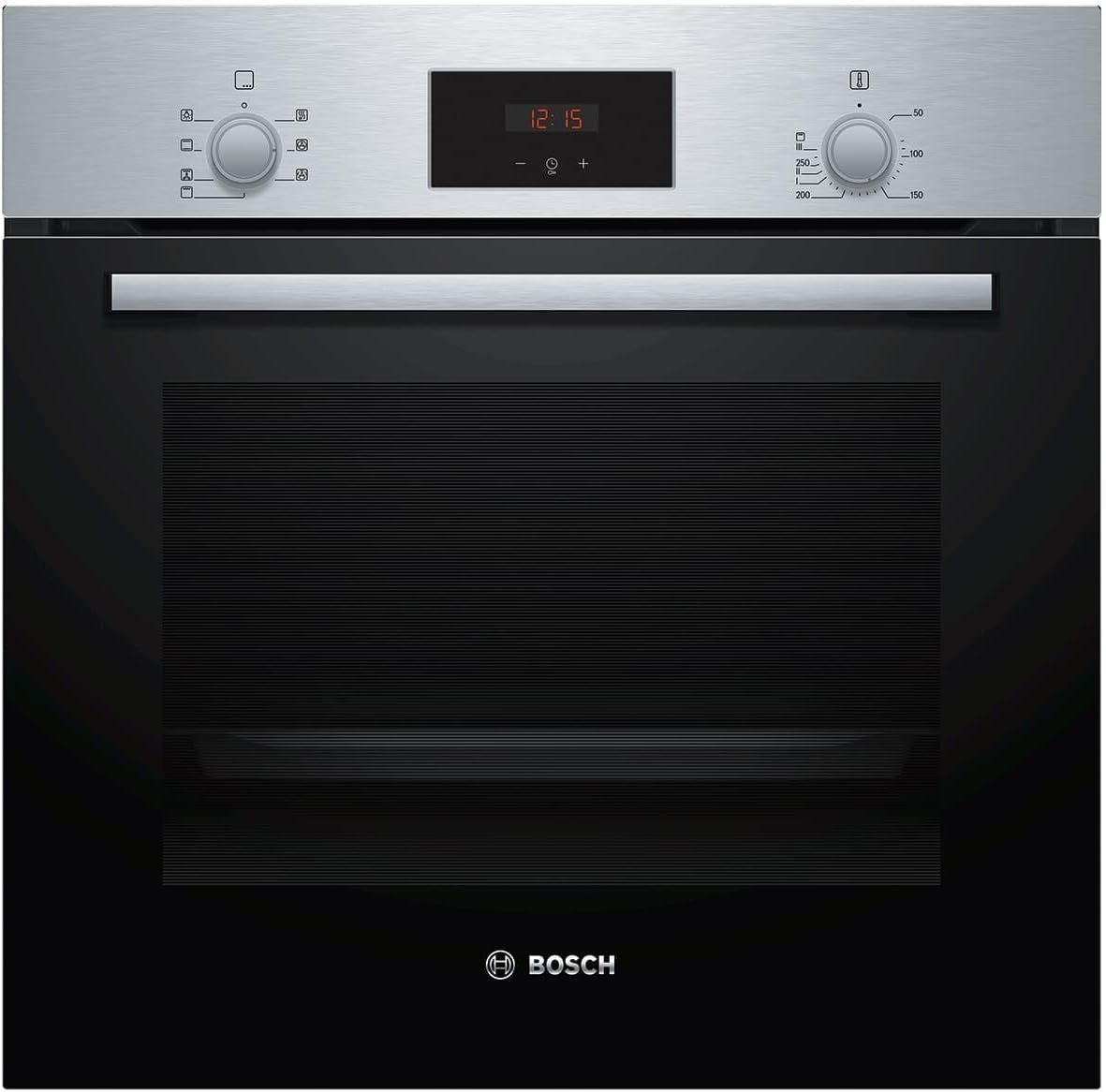 Four Encastrable Bosch HBF133BR0 Série 2 Inox - Four Air Chaud 3D EcoClean LED Chauffage Rapide Sécurité Enfant-Matiiloft