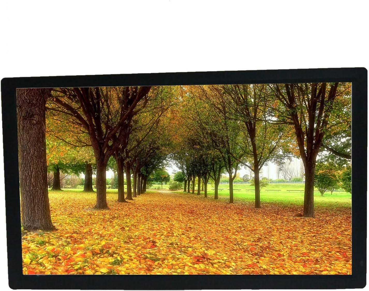 HZEPDVT cadre photo numérique mural 21,5 pouces - écran IPS Full HD - USB SD télécommande noir-Matiiloft