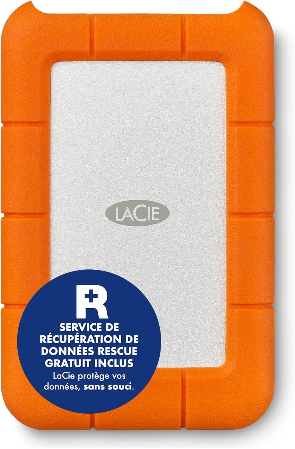 LaCie Rugged USB C 5 To - Disque dur externe portable HDD USB 3 point 2 - Stockage PC Mac iPad iPhone avec Data Rescue Service-Matiiloft