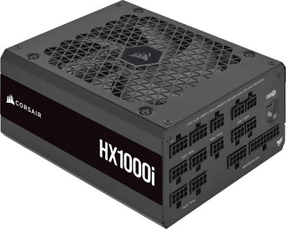Corsair HX1000i - Alimentation ATX 1000 watts modulaire - 80 Plus Platinum - Compatible iCUE - Noir-Matiiloft