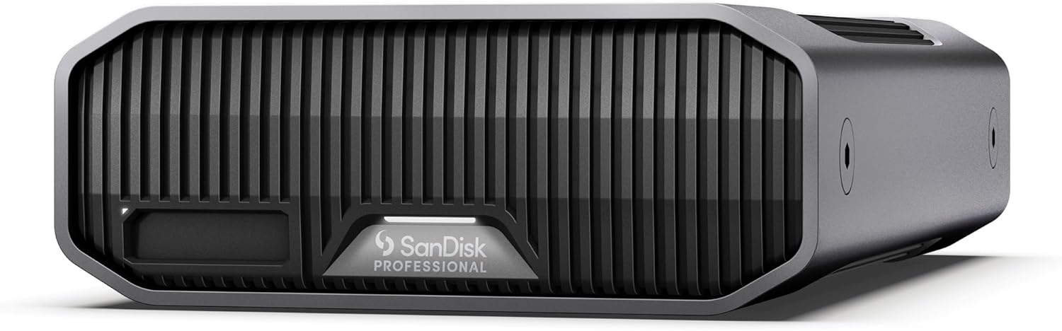 SanDisk Professional G Drive Project 8 To - Disque dur externe Thunderbolt 3 USB 10 Gbit par seconde - Classe entreprise avec fente SSD Pro Blade-Matiiloft