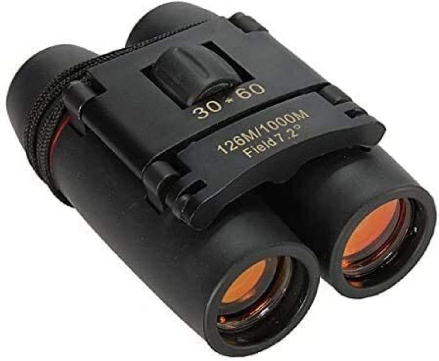 Jumelles pliantes 30 par 60 - Vision jour et nuit - Camping voyage - Longue portée 126 m sur 1000 m-Matiiloft