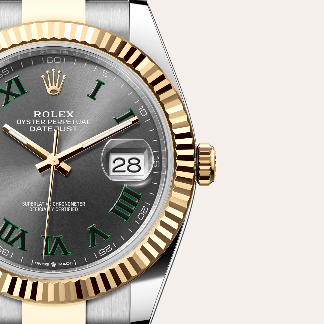 Rolex Datejust 41 Oyster, 41 mm, ocel Oyster a žluté zlato