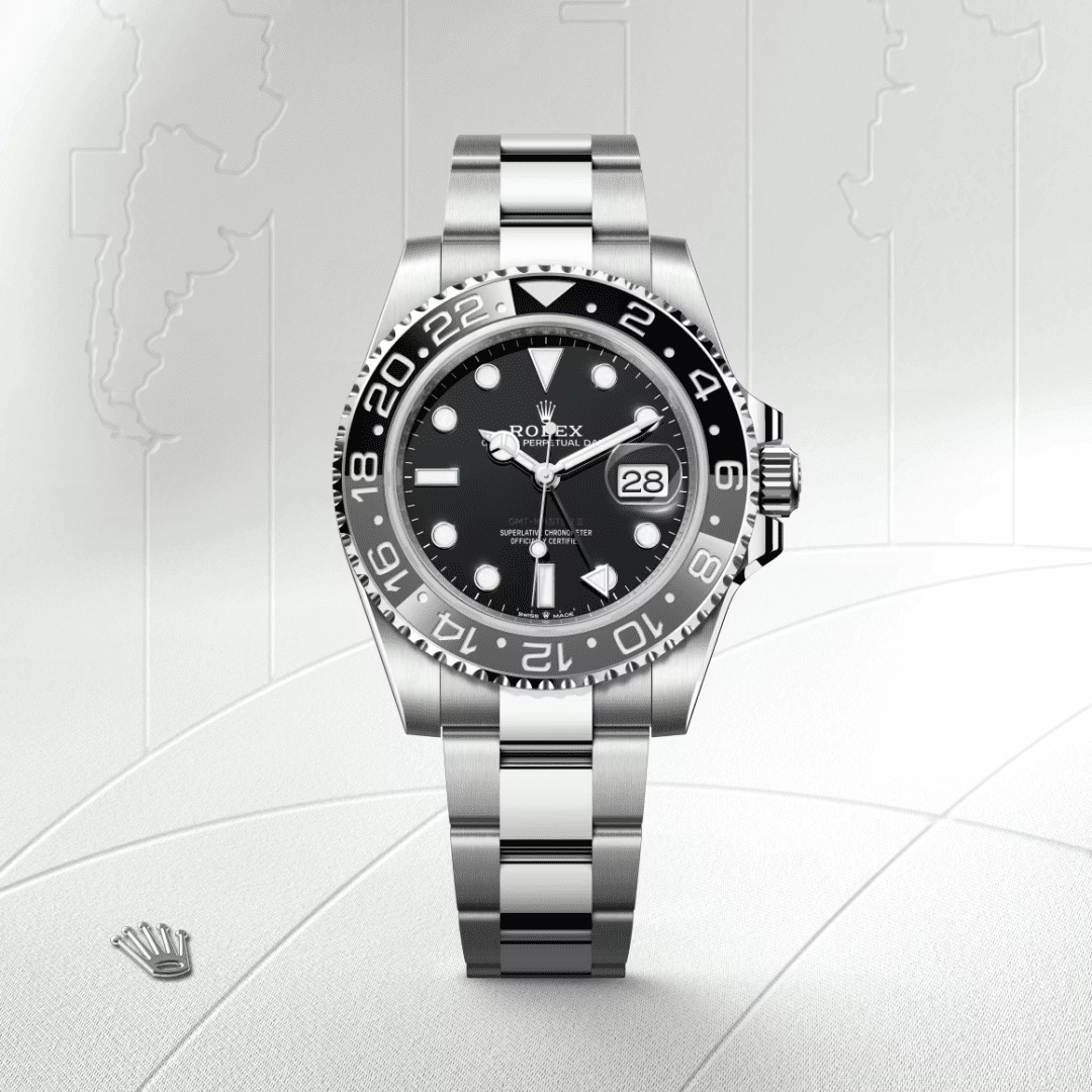 Rolex GMT Master II Oyster, 40 mm, Oystersteel