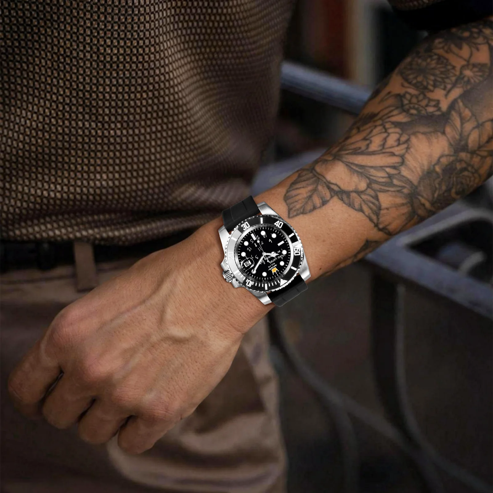 RELOJ HYDROCORE FLUORO  Automático, Corona Rebelde