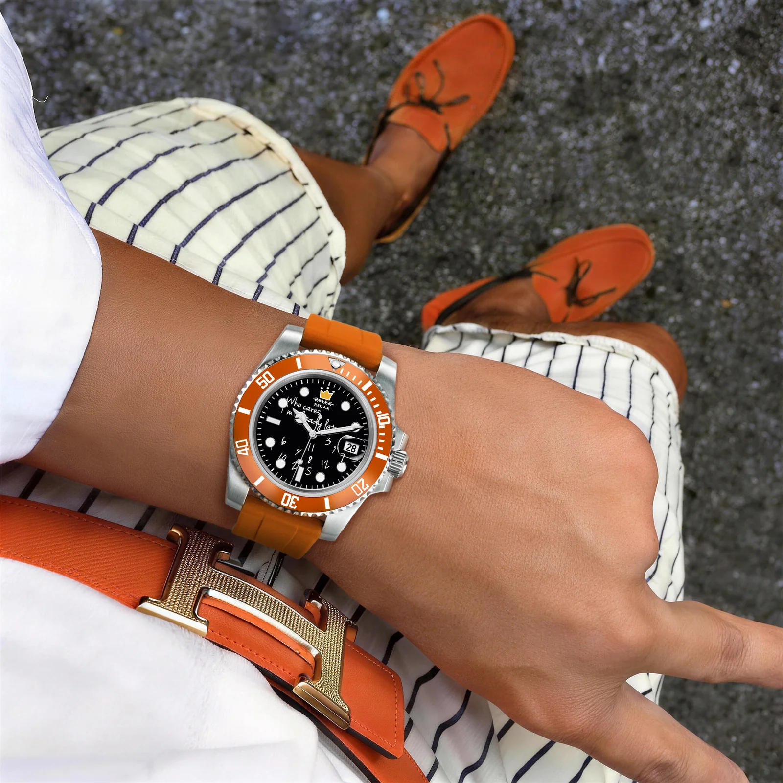 OROLOGIO HYDROCORE FLUORO  Automatico, Rebel Tick