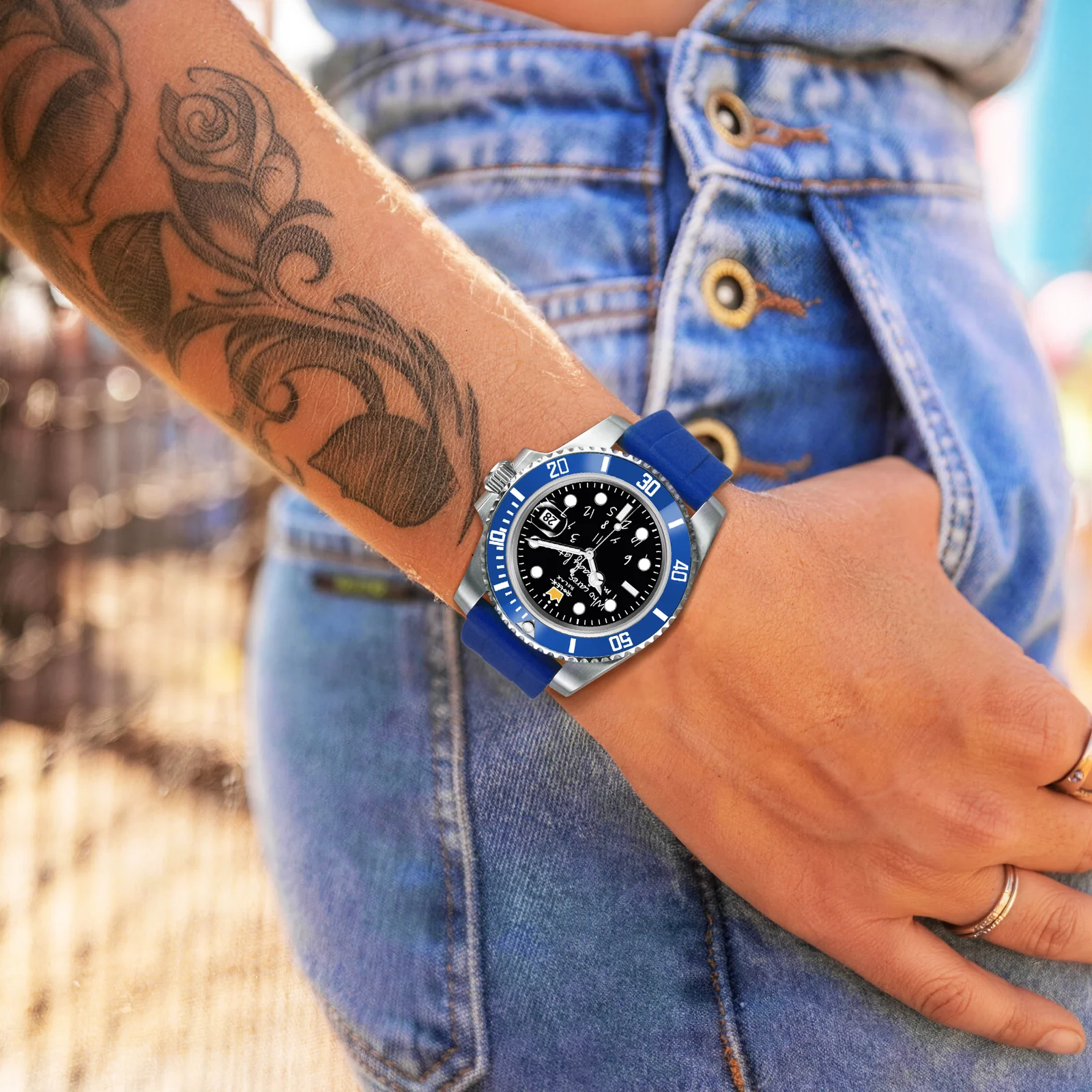 OROLOGIO HYDROCORE FLUORO  Automatico, Tempo Perduto