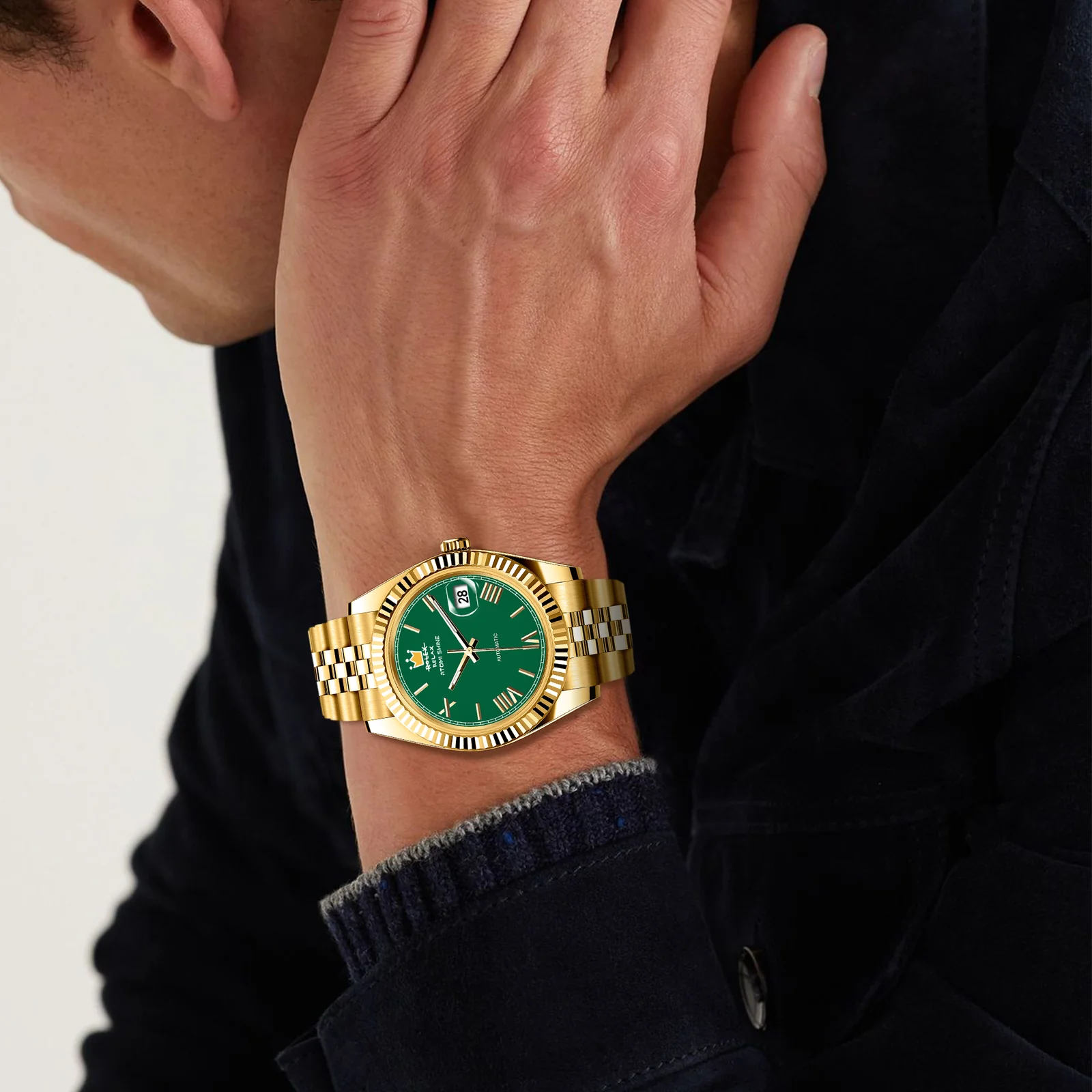 OROLOGIO EONDATE MAXI CLASSIC  40 mm, Corona Smeraldo