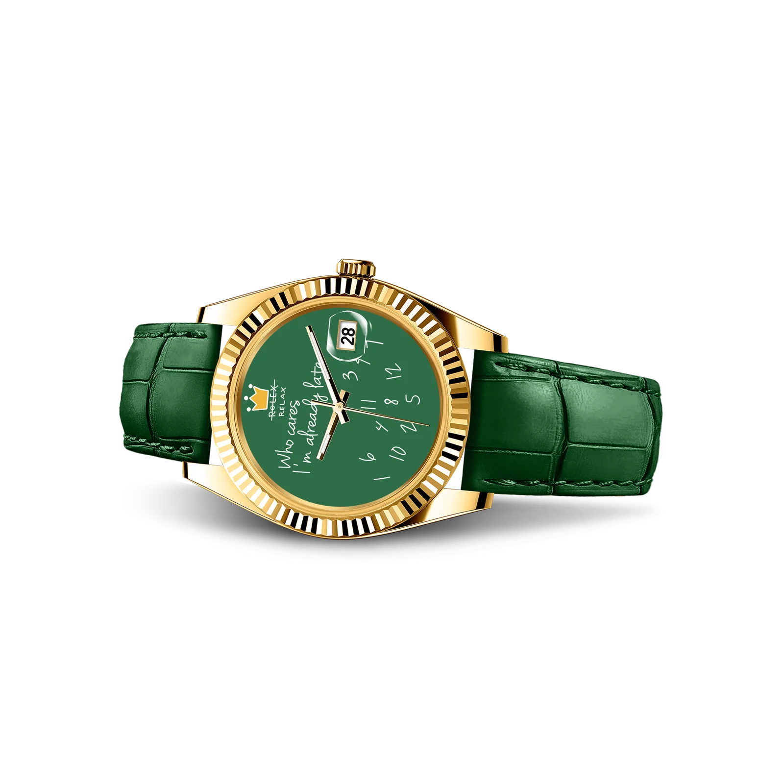 OROLOGIO EONDATE MAXI CLASSIC  40 mm, Umorismo Verde