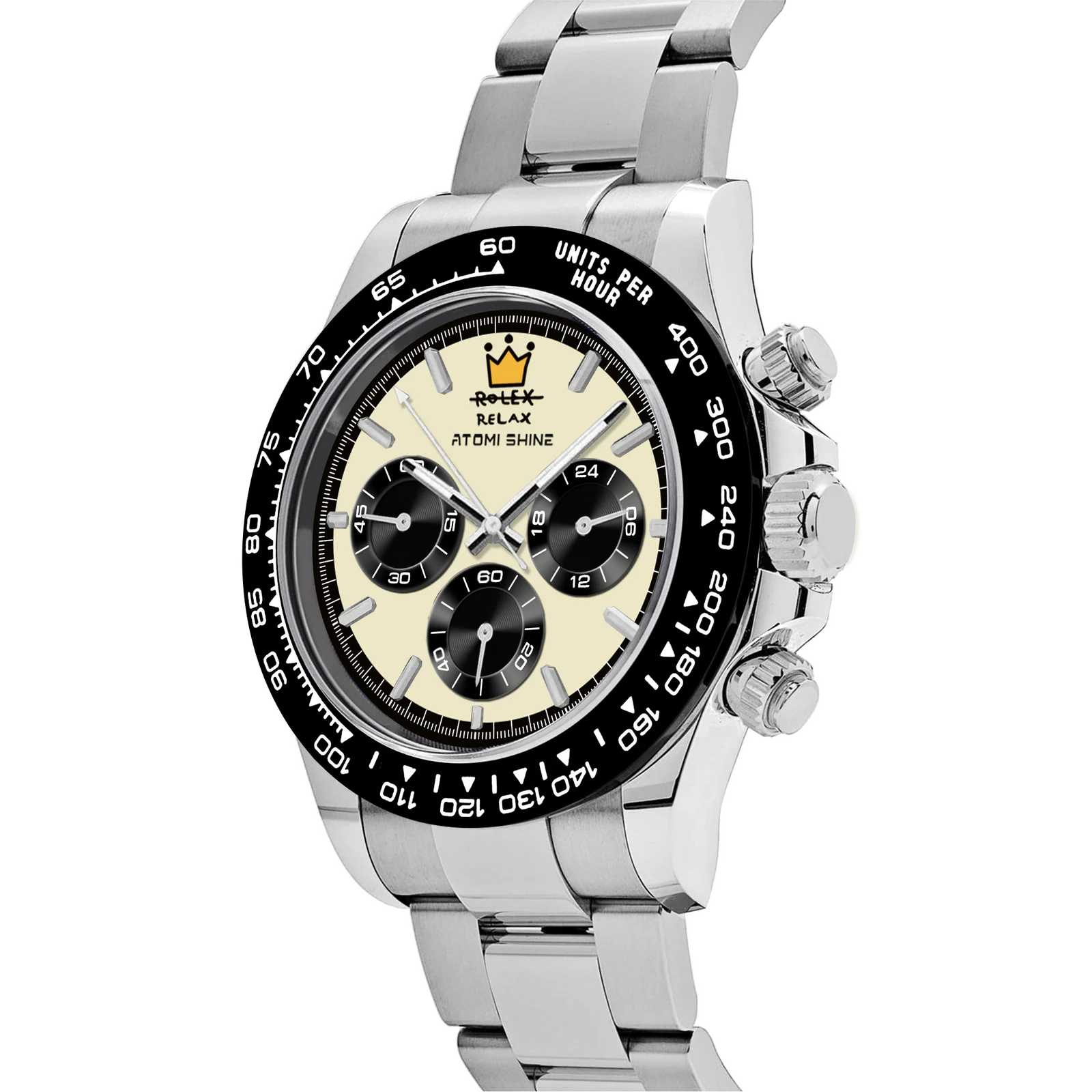 RELOJ VELOCIREX CLASSIC  39 mm, Rebelde de Acero