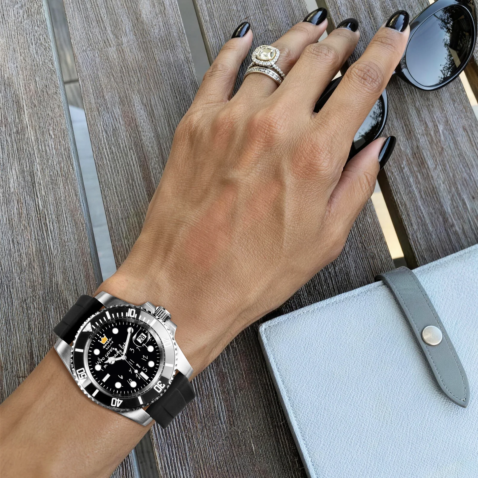 RELOJ HYDROCORE FLUORO  Automático, Corona Rebelde