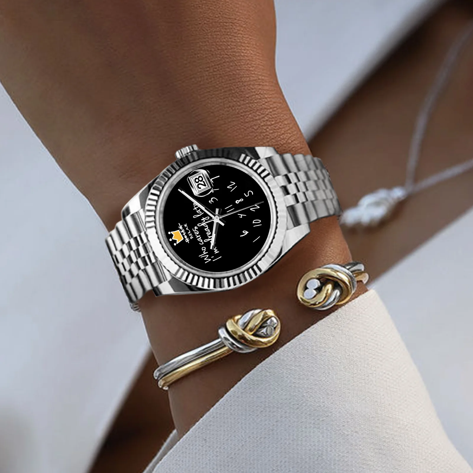 RELOJ EONDATE CLASSIC  36 mm, Hora Perezosa