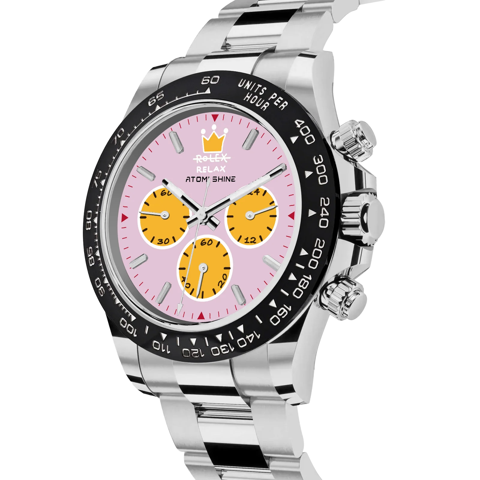 OROLOGIO CLASSICO VELOCIREX  39 mm, Rose Velocity