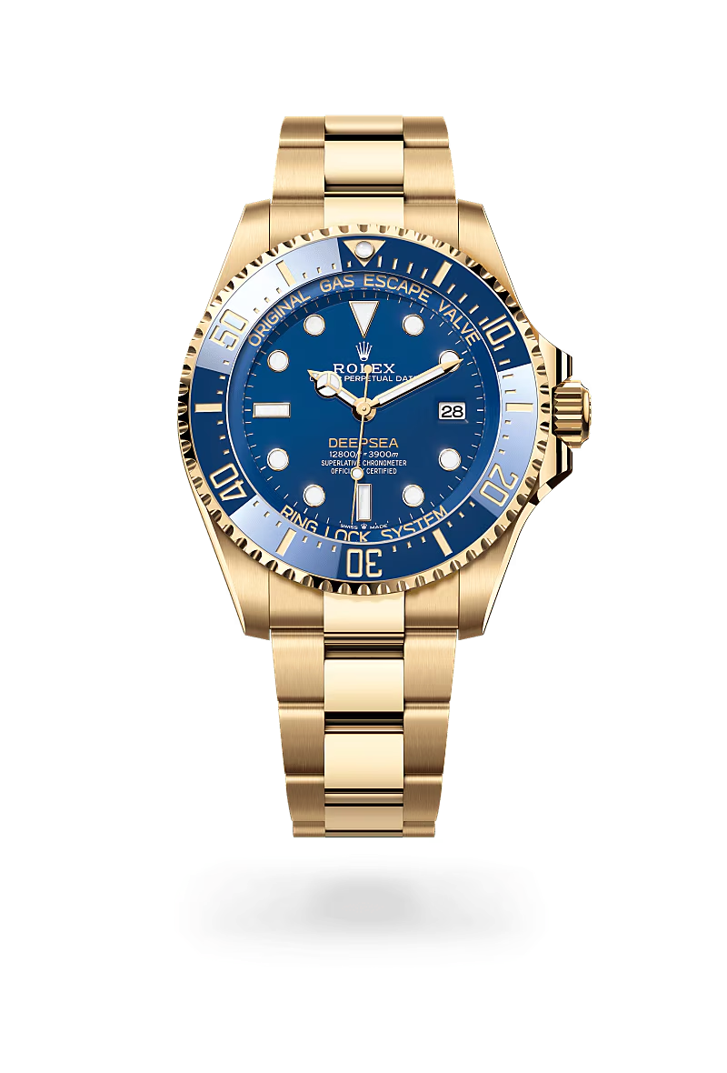 Rolex Deepsea Oyster, 44 mm, žluté zlato