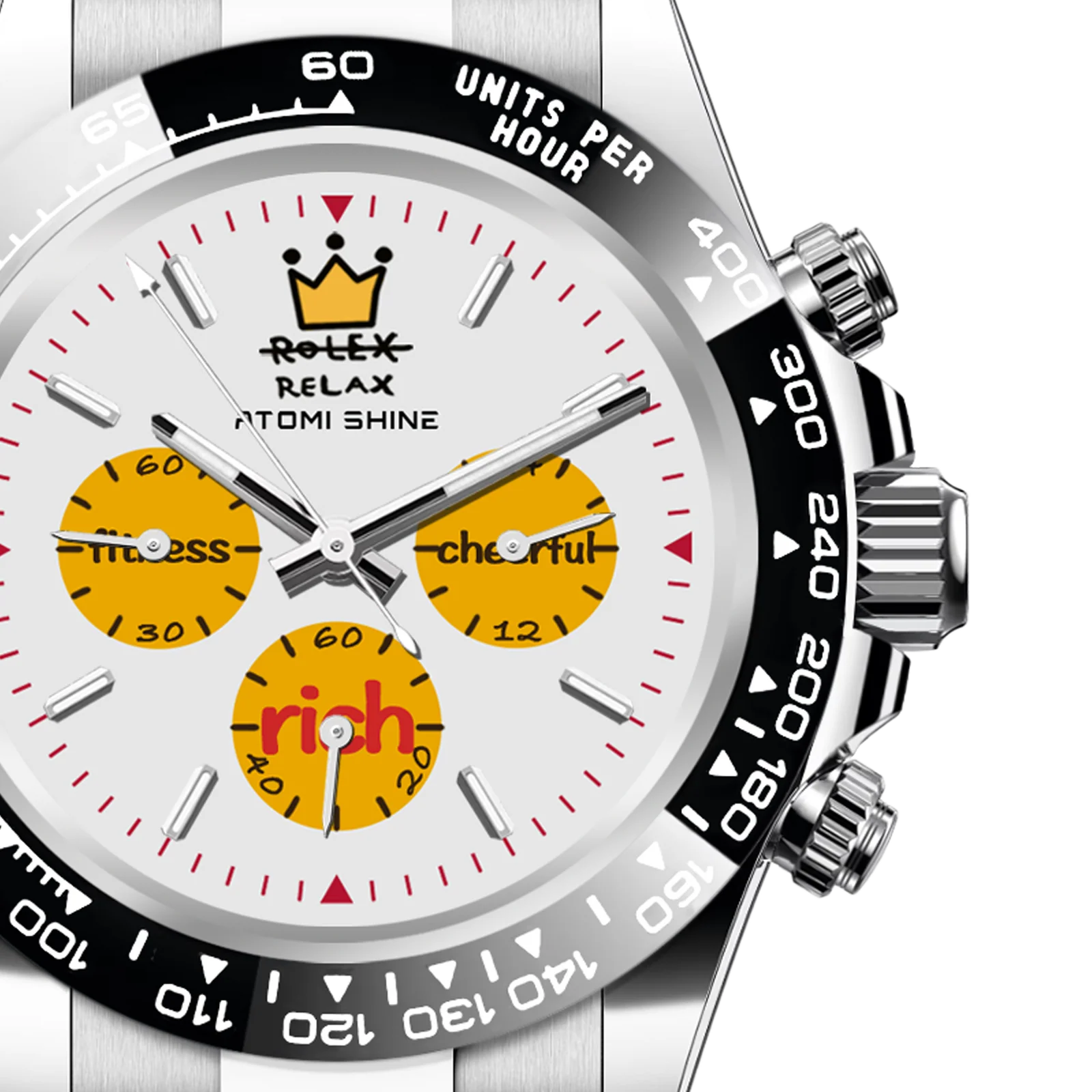 OROLOGIO VELOCIREX CLASSICO  39 mm, Scherzo della Corona