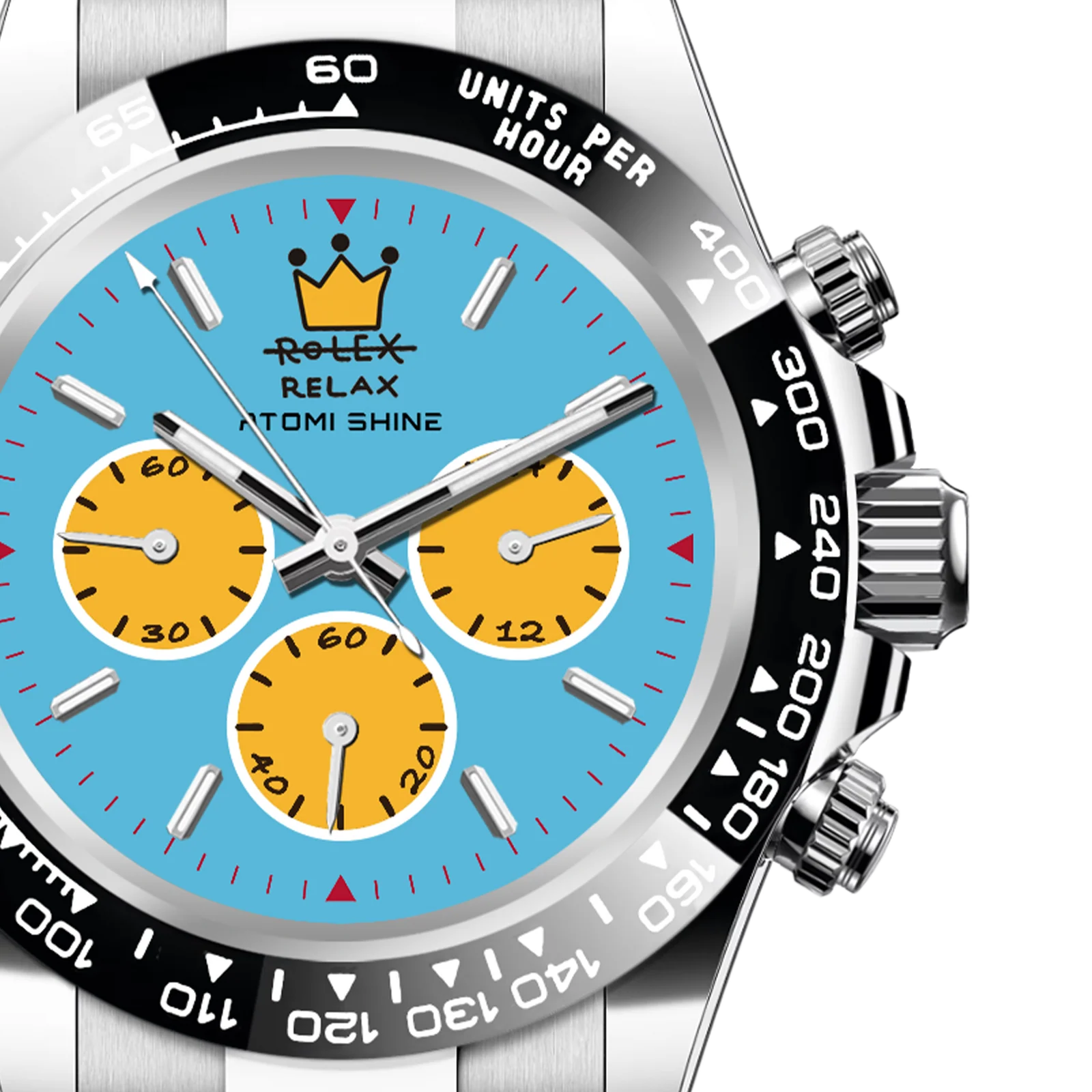 OROLOGIO CLASSICO VELOCIREX  39 mm, Sky Pulse