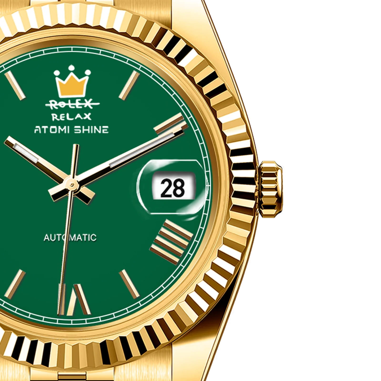 OROLOGIO EONDATE MAXI CLASSIC  40 mm, Corona Smeraldo