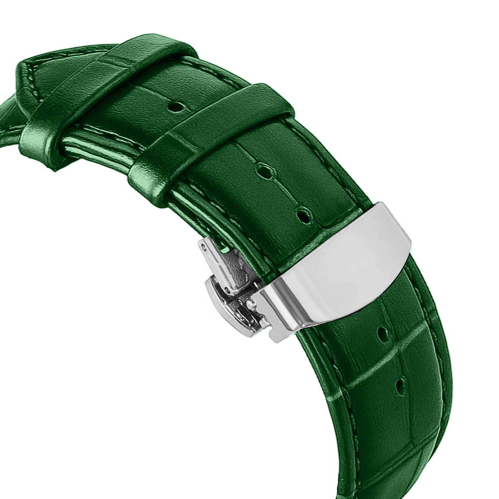 OROLOGIO EONDATE MAXI CLASSIC IN PELLE  40 mm, Ribelle Verde
