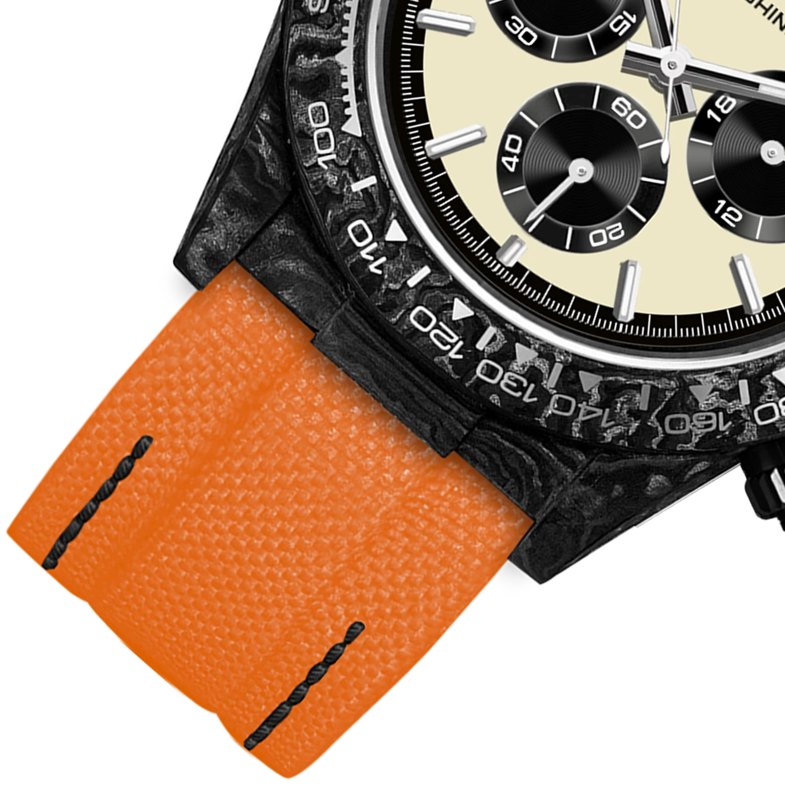 OROLOGIO VELOCIREX IN FIBRA DI CARBONIO  39 mm, Crown Rebel