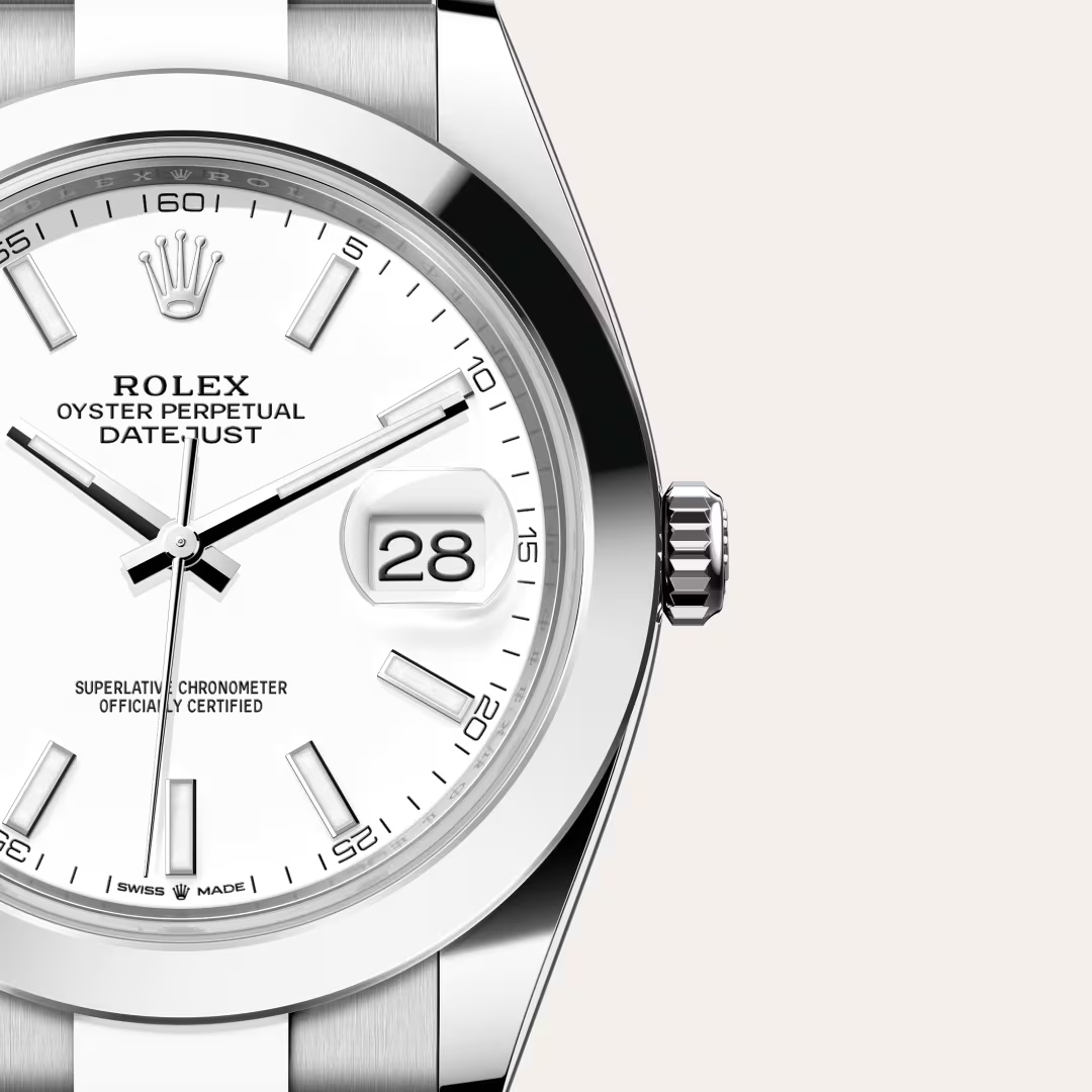 Rolex Datejust 41 Oyster, 41 mm, ocel Oyster