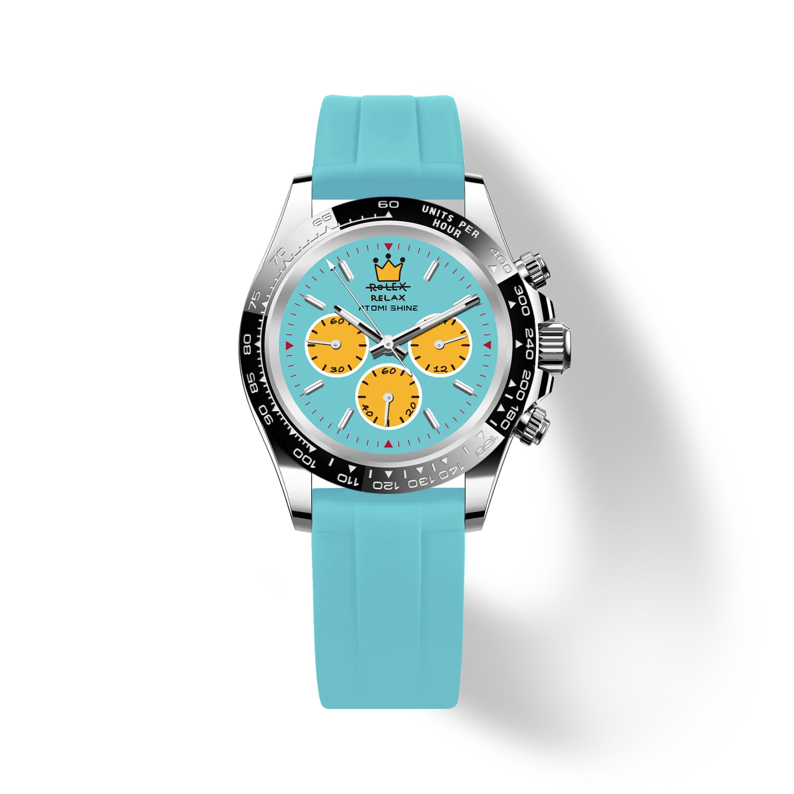 RELOJ VELOCIREX FLUORO  39 mm, Señal Central