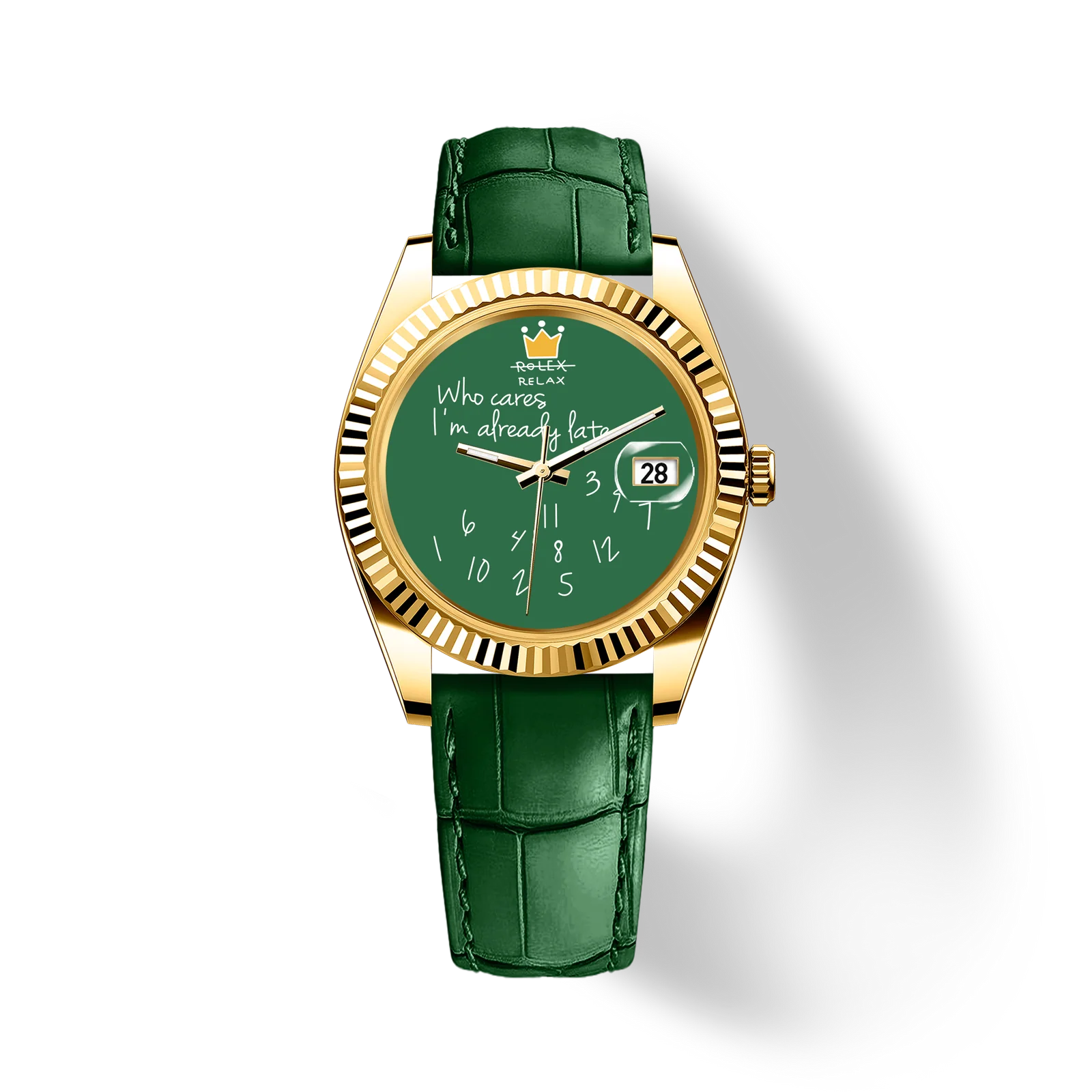 OROLOGIO EONDATE MAXI CLASSIC  40 mm, Umorismo Verde