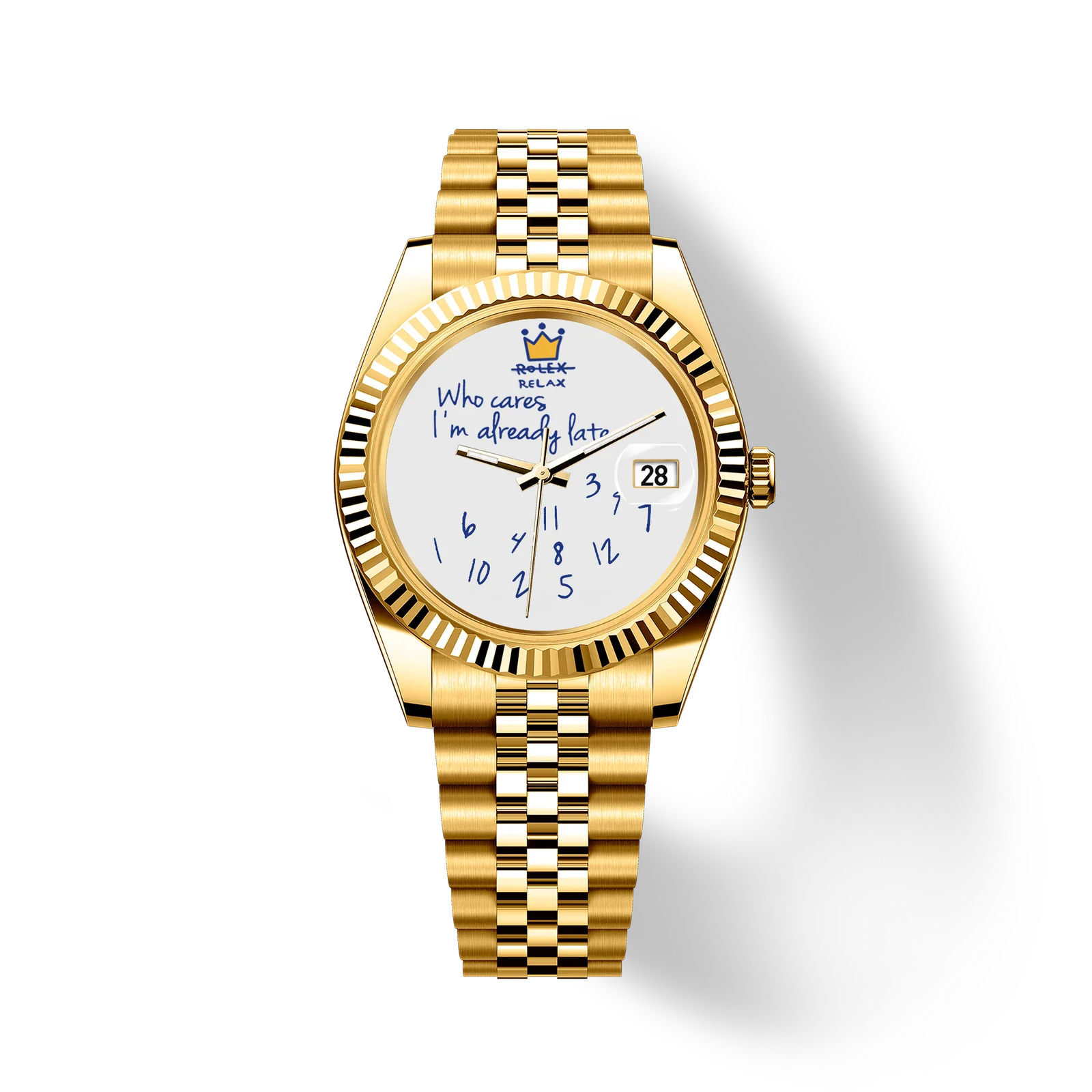 RELOJ EONDATE MAXI CLASSIC  40 mm, Pretexto Dorado