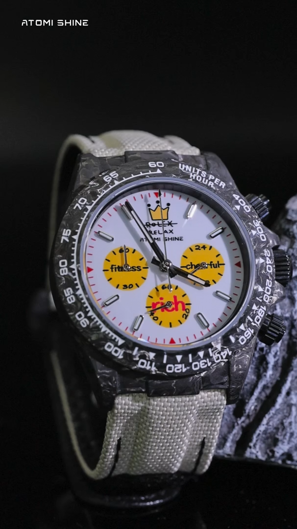 OROLOGIO IN FIBRA DI CARBONIO VELOCIREX  39 mm, Desert Flux