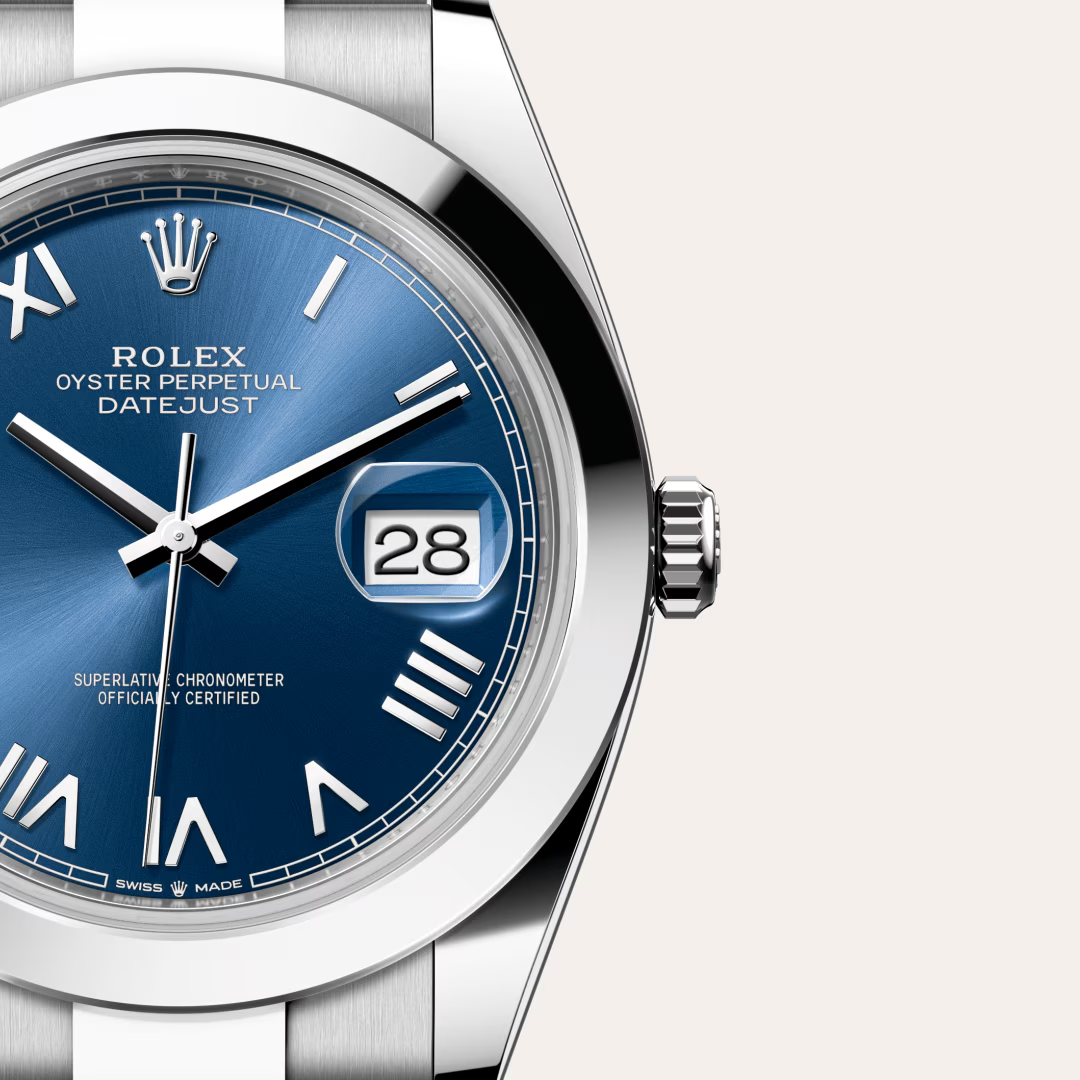 Rolex Datejust 41 Oyster, 41 mm, ocel Oyster