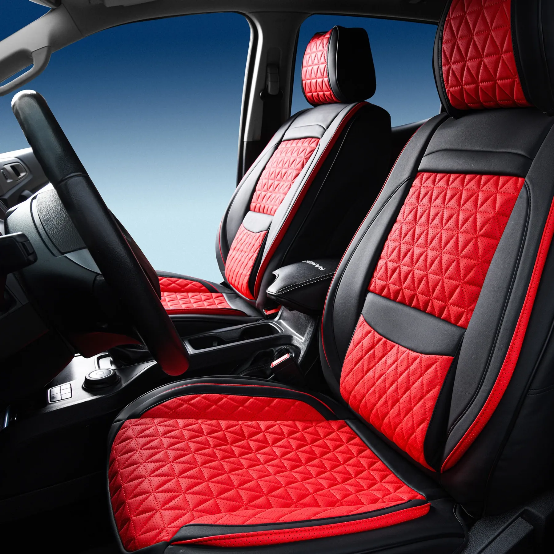 🚗2024 Husă scaun de lux din piele de înaltă calitate - Potrivită pentru toate vehiculele (personalizare gratuită❗)
