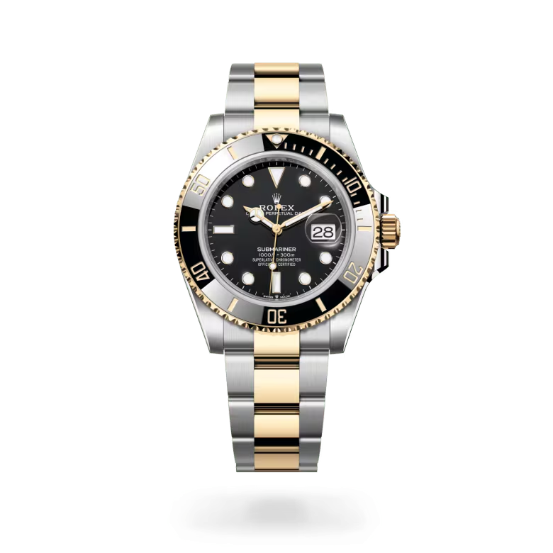 Rolex Submariner Date Oyster, 41 mm, ocel Oyster a žluté zlato