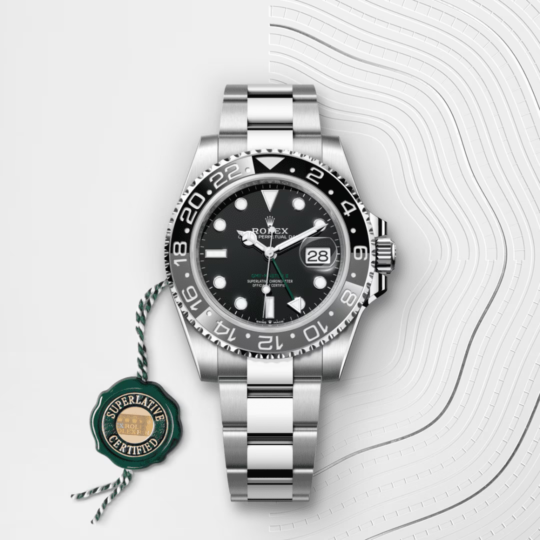 Rolex GMT Master II Oyster, 40 mm, Oystersteel