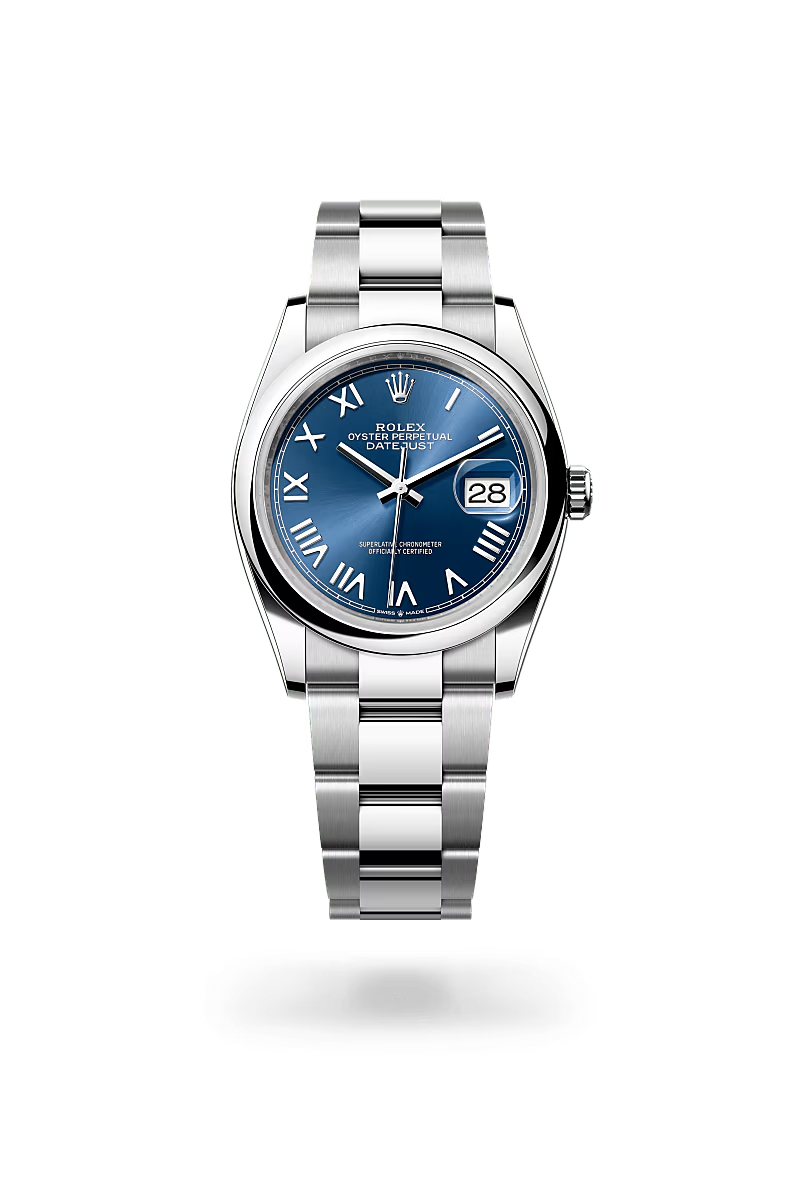 Rolex Datejust 36 Oyster, 36 mm, Oystersteel