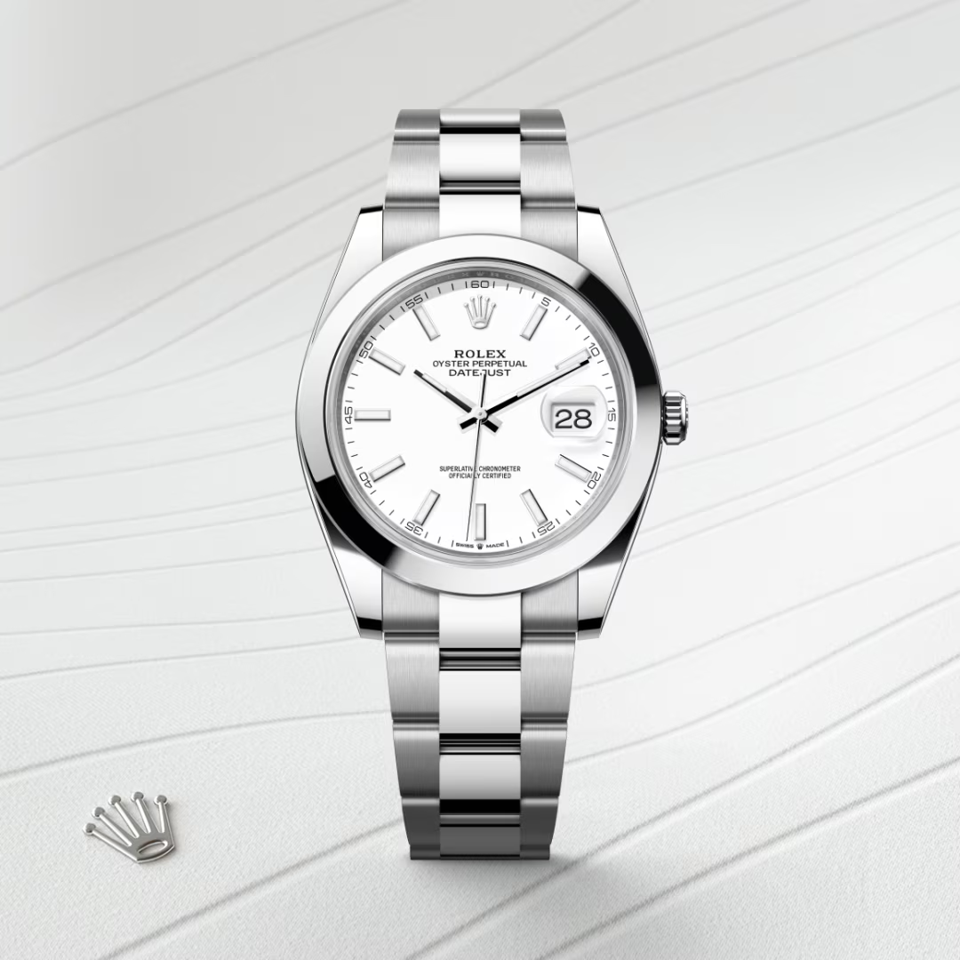 Rolex Datejust 41 Oyster, 41 mm, ocel Oyster