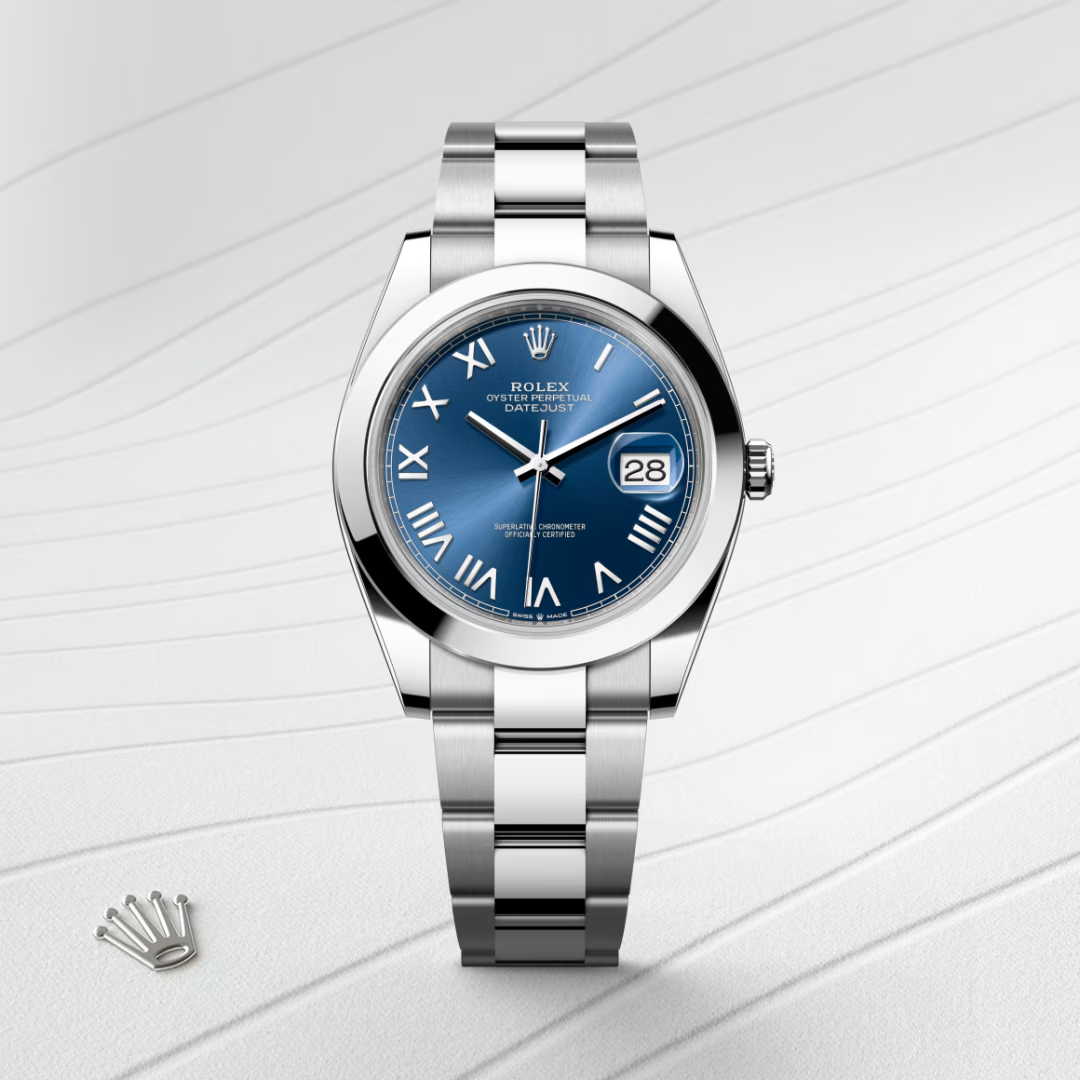 Rolex Datejust 41 Oyster, 41 mm, ocel Oyster