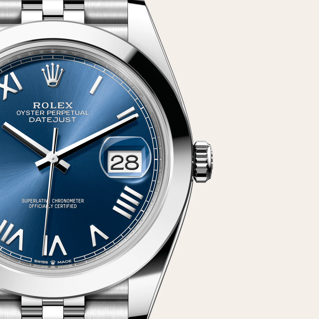 Rolex Datejust 41 Oyster, 41 mm, ocel Oyster